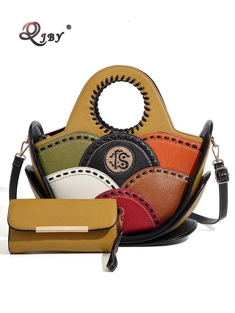 Woman Shoulder High-End Leather Purse Large Capacity Shopping Bag Fashion Designer Women's Top Handle Handbags Crossbody