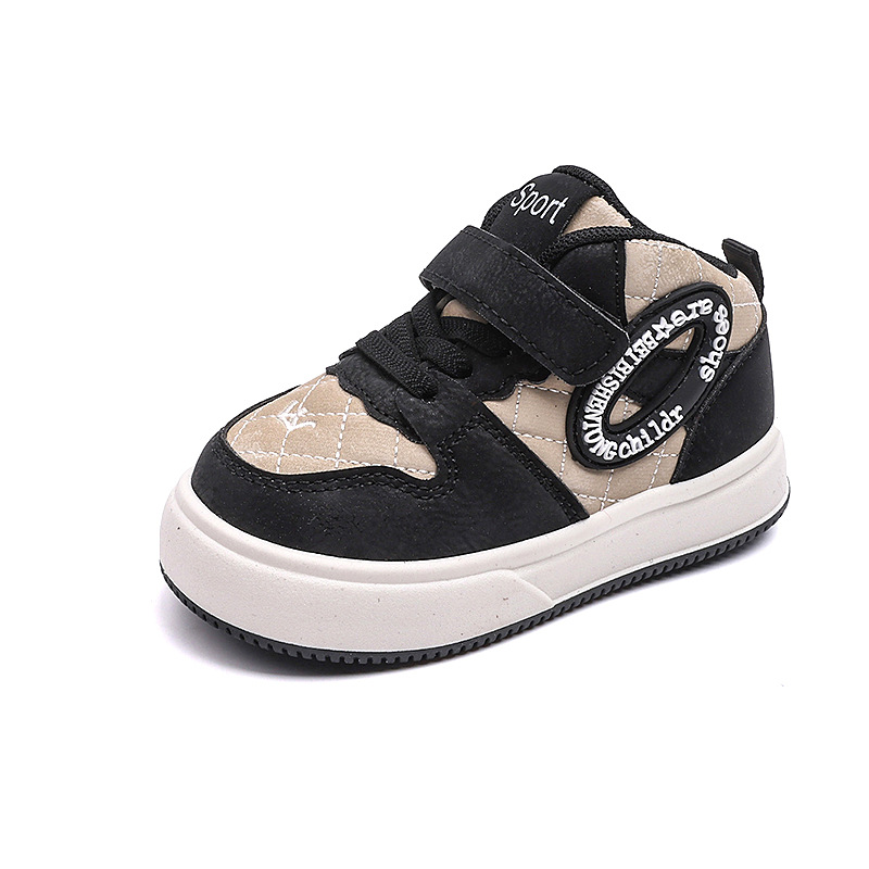 High Top Toddler Sports Sneakers Kids Running Board Shoes Kidszworld Boys Girls Casual Trainers Children Outdoor Walking Footwear Shoes Sizes 21 - 32 