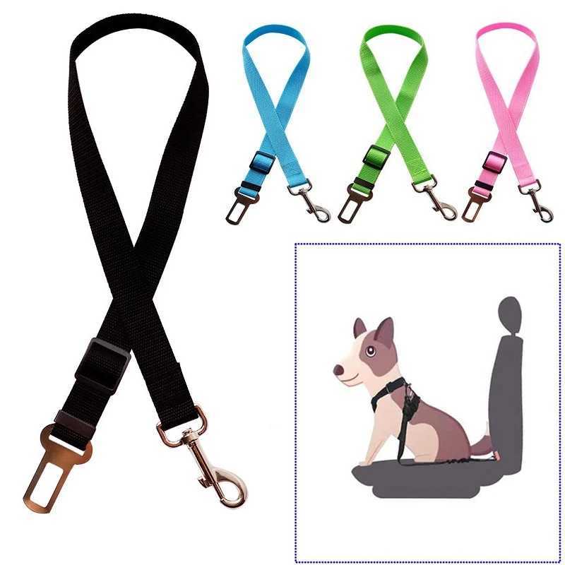 Adjustable pets cats dogs car seats pet seats vehicles dog harnesses lead clips safety Lr towing dog collars dog accessories Y250412