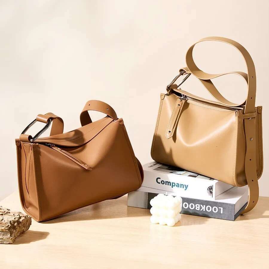 New Hot Sale Of The Season Women's Crossbody Soft Leather Shoulder Bag Vintage Style Mobile Phone Pocket Polyester Ing Sm