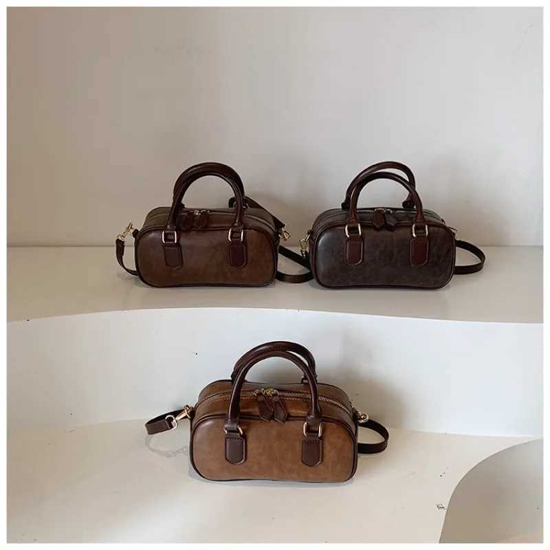 Fashion PU Leather Handbag Small Square Bag Large Capacity Shoulder Bag Fashion Designer Classic Style Purse Crossbody BagT2511112