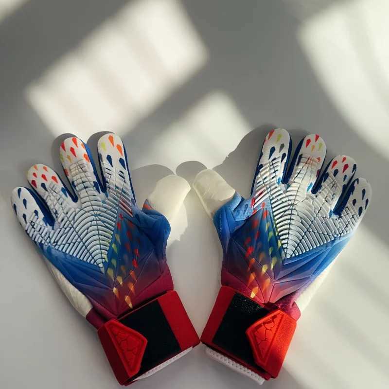Latex Wear resistant and Anti slip Goalkeeper Gloves for Childrens Football Goalkeeper GlovesXJ250412