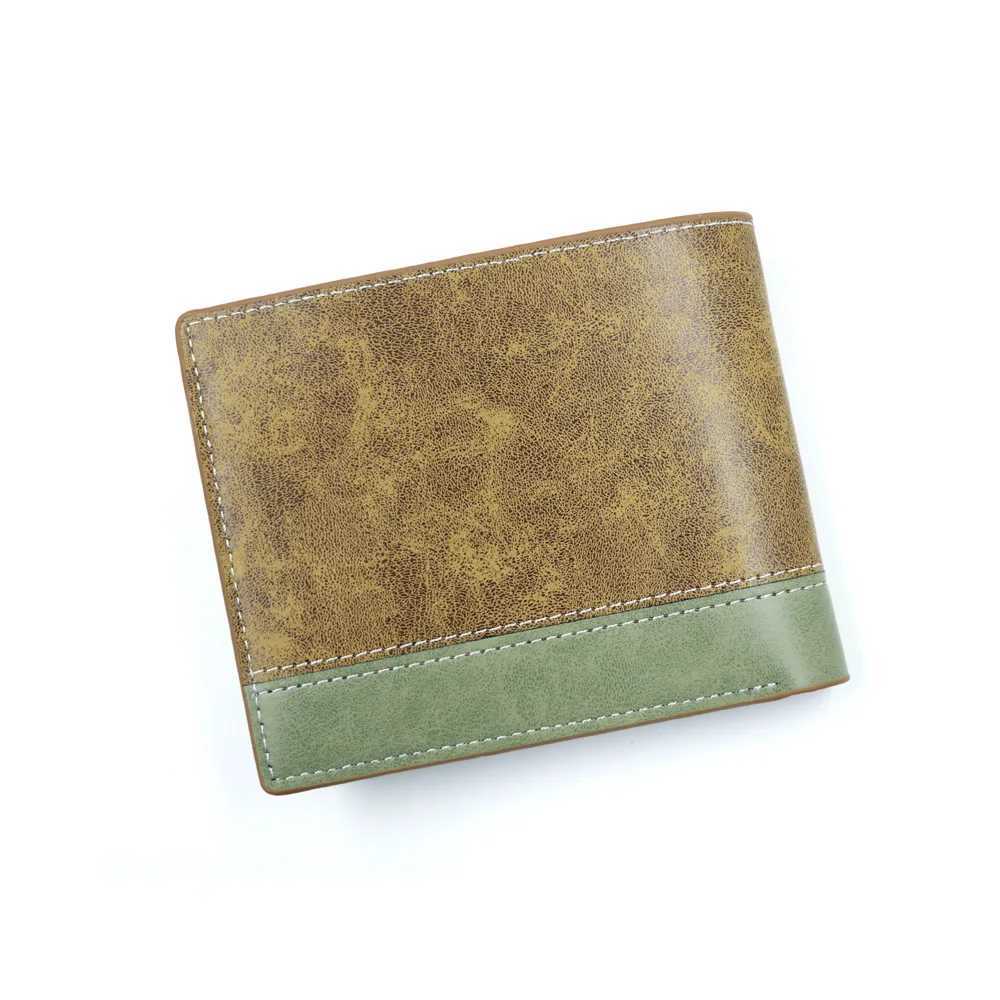 Scouts khaki short sleeved mens wallet folding wallet Z250411