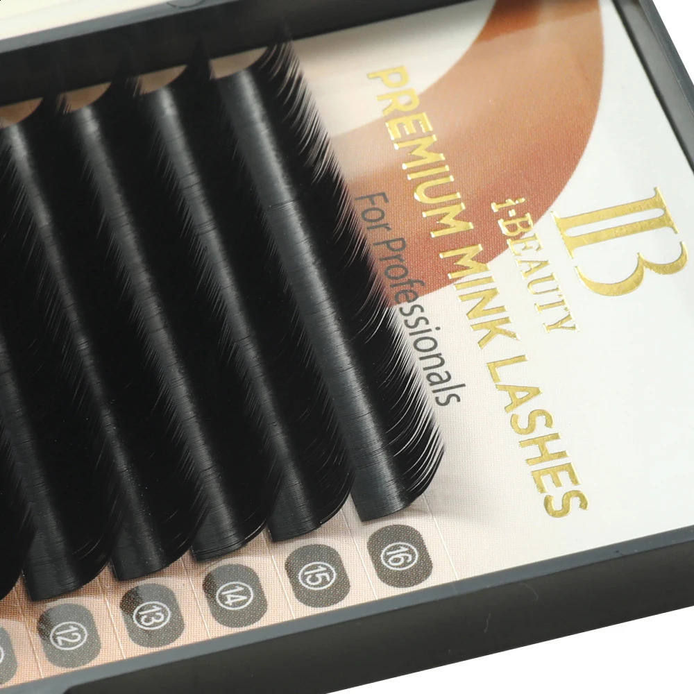 I Beauty L Curled Eyelash Extension iBeauty Original Korean IB Mink Eyelash Mix Length 8-15m Eyelash Makeup Maquiagem Cilios 250407