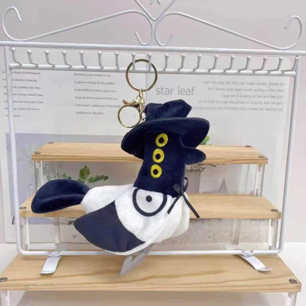 Anime Kpop Demons Hunters Plush Keychain Rumi Mira Zoey Figure Pendant Car Keychain Cute Purple Tiger Doll K Pop For Fans Gift Z251111