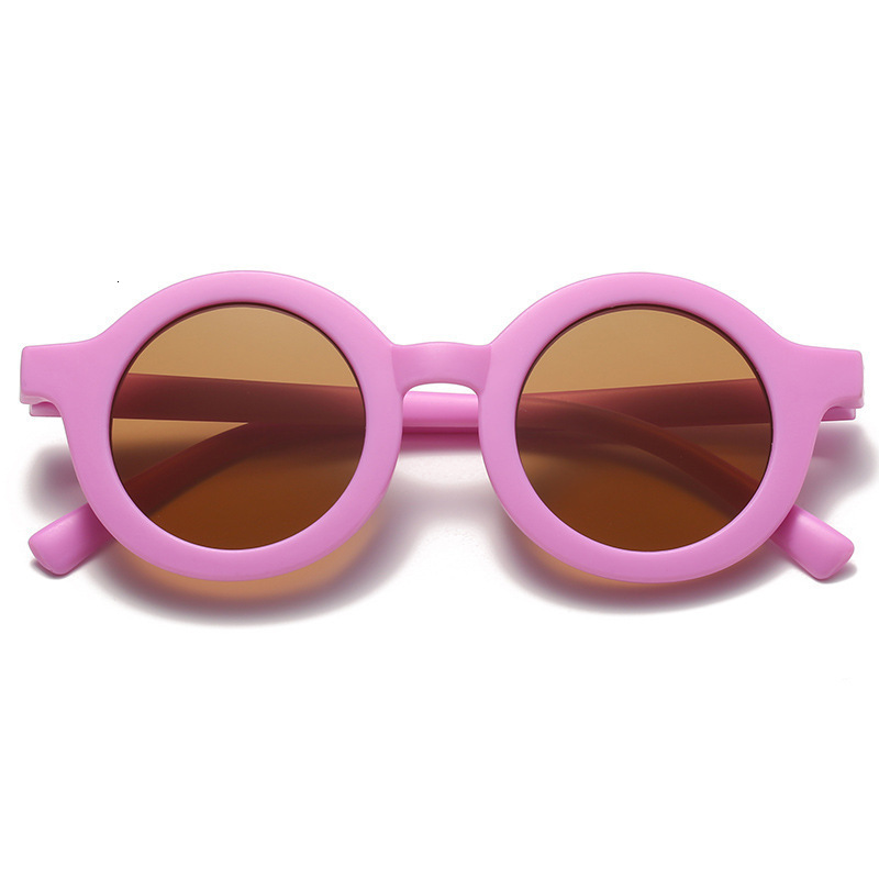 New round rainbow style children's decorative sunglasses baby one year old posing glasses versatile 1-8