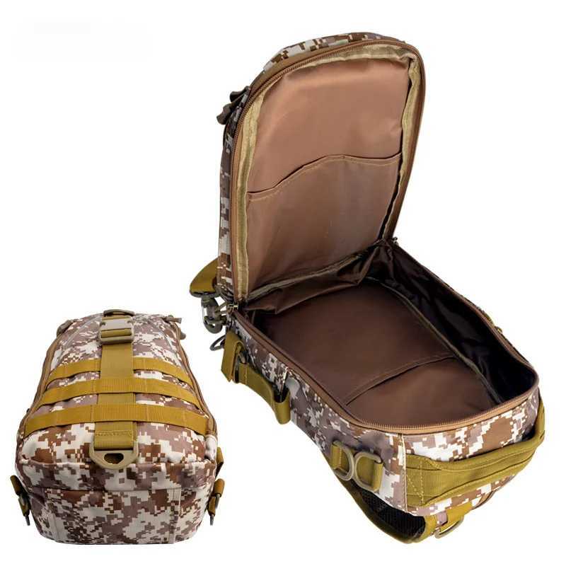 Military Tactical Backpack Army Camouflage Molle Shoulder Bag Outdoor Sports Riding Hiking Camping Hunting Waterproof Daypack Z250411