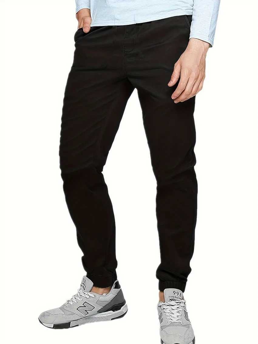 Mens 2024 Spring/Summer New Large Family Weight Loss Work Casual Pants Outdoor Shopping Loose PantsXJ250412