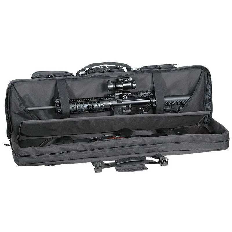 130cm/52inch Length Outdoor Bags 600D Oxford Dual Cabbeen Fishing Bag CS Airsoft Bags for Women Men Fishing Hunting Hiking Sport Z250411
