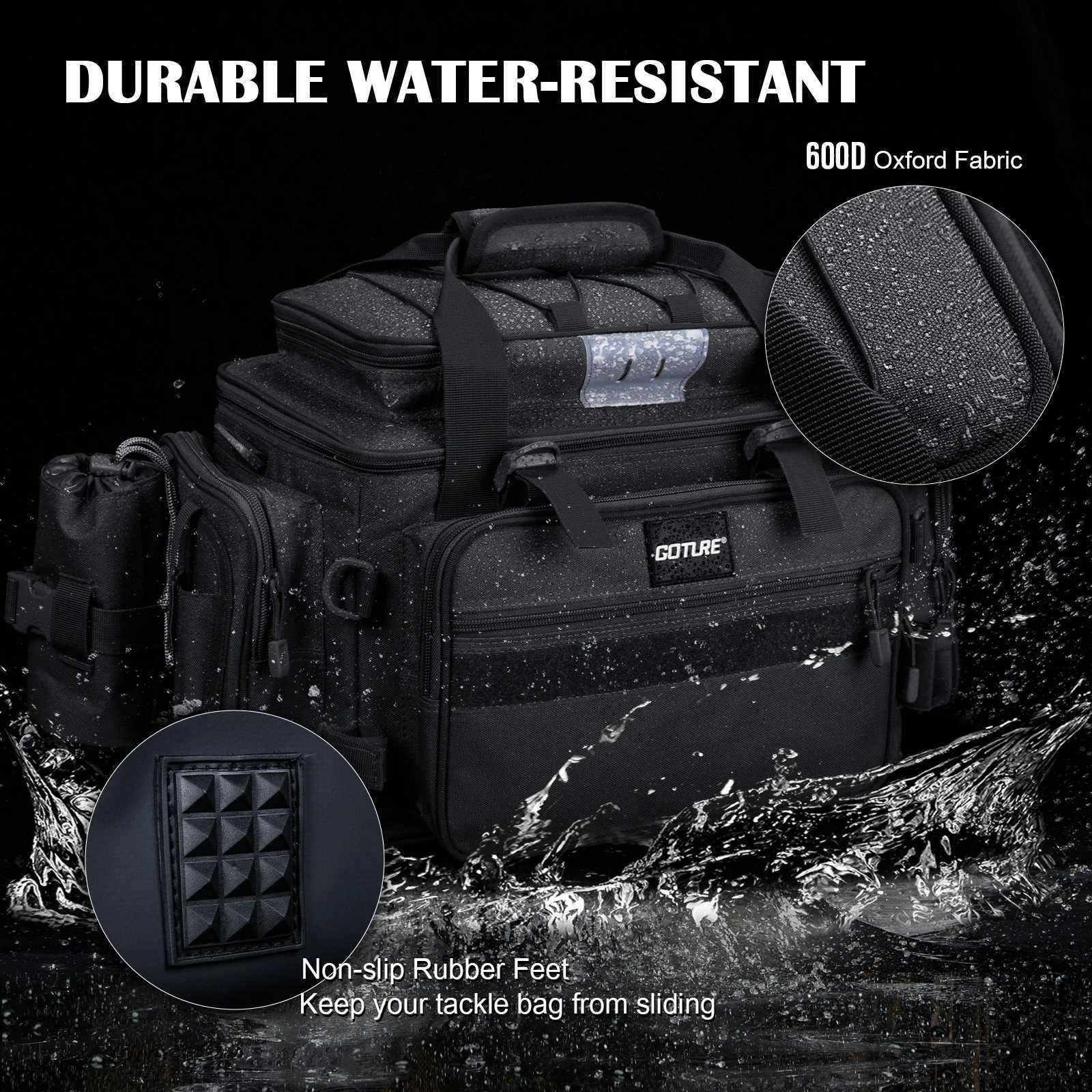 Goture Outdoor Cycling Sports Storage Shoulder Bag Waterproof Bag Large Capacity Hunting Tactical Soft Bag Camping Fishing Kit Z250411