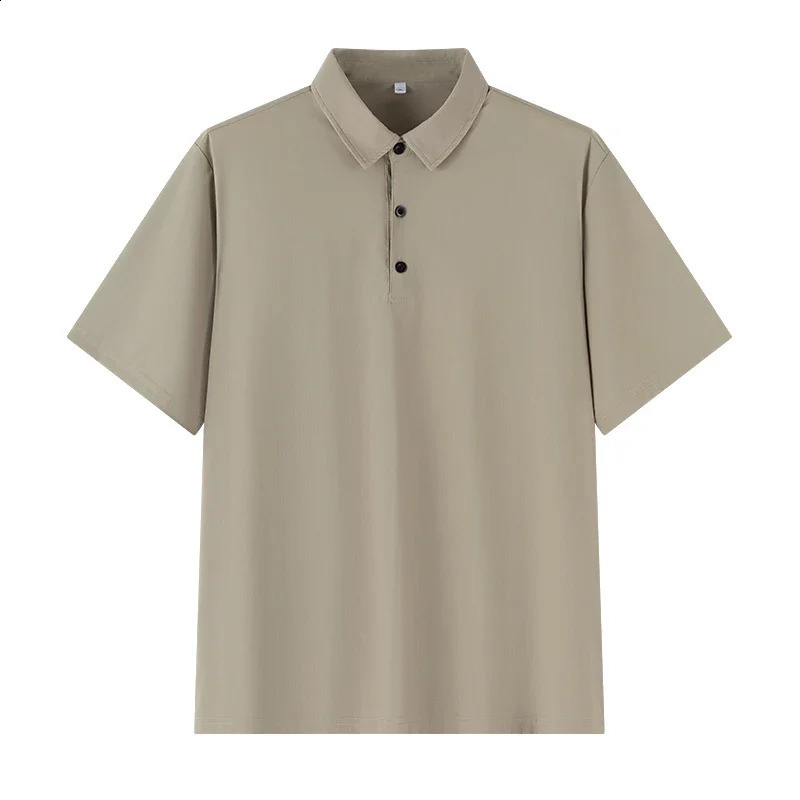 Polo Shirts Men Short Sleeve Polos Big Size 5XL 6XL 7XL 110-175kg Loose Shirt Oversized Tops Plus Size Men Clothing 250409