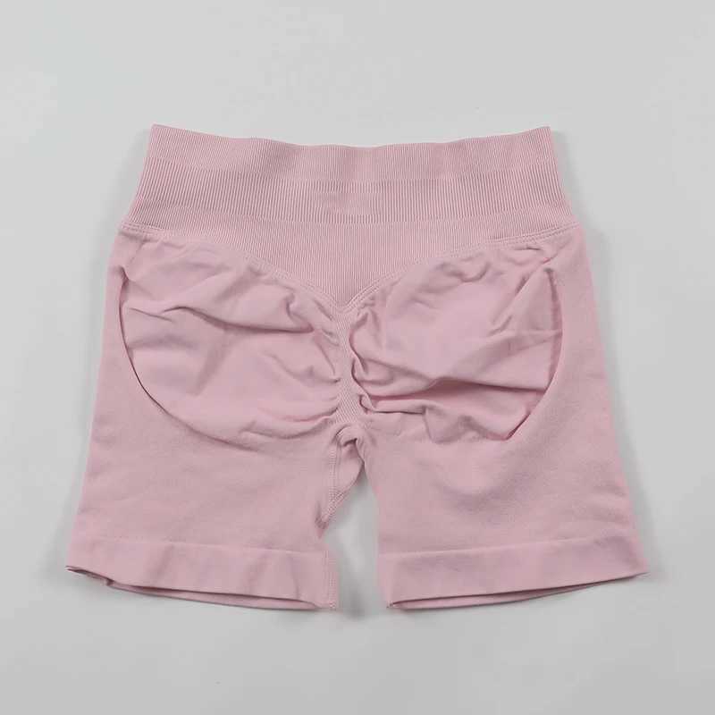Impact shorts womens twisted Bum gym shorts low waist seamless yoga shorts sports shorts Y250412