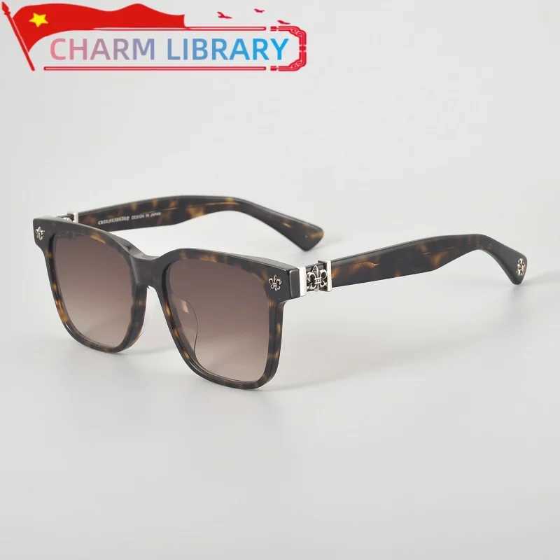 2025 Women Sunglasses Acetate Black Retro Designer Luxury Brand Outdoor Travel Party UV400 Men Fashion SUN GLASSES High QualityC250411