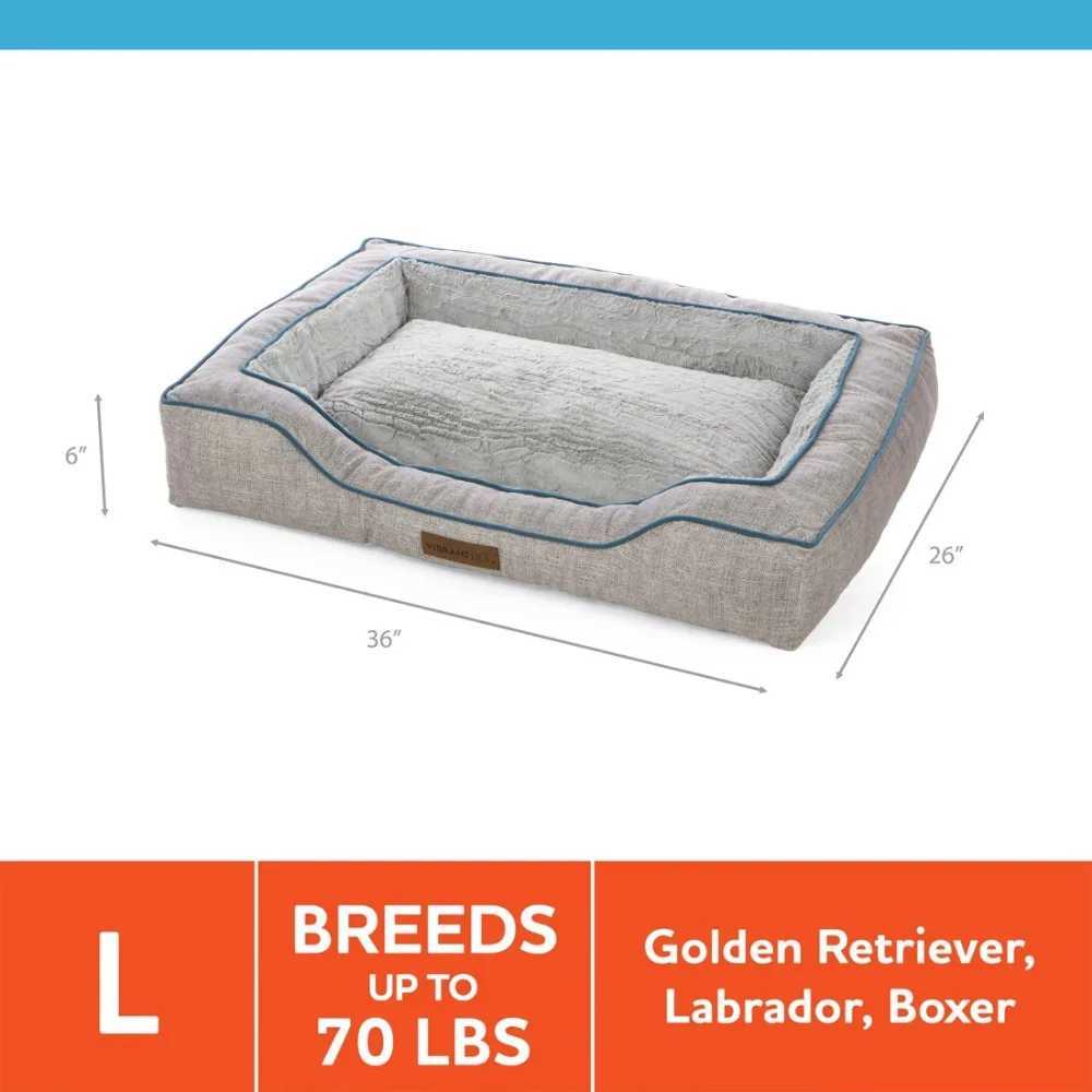 Bolstered Bliss Mattress Edition dog bed large 36 x26 weighing up to 70 pounds X250412