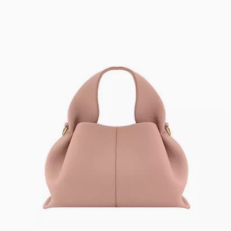 Women Cloud Genuine Leather Fashion Dumpg Underarm Hand Shoulder Bag