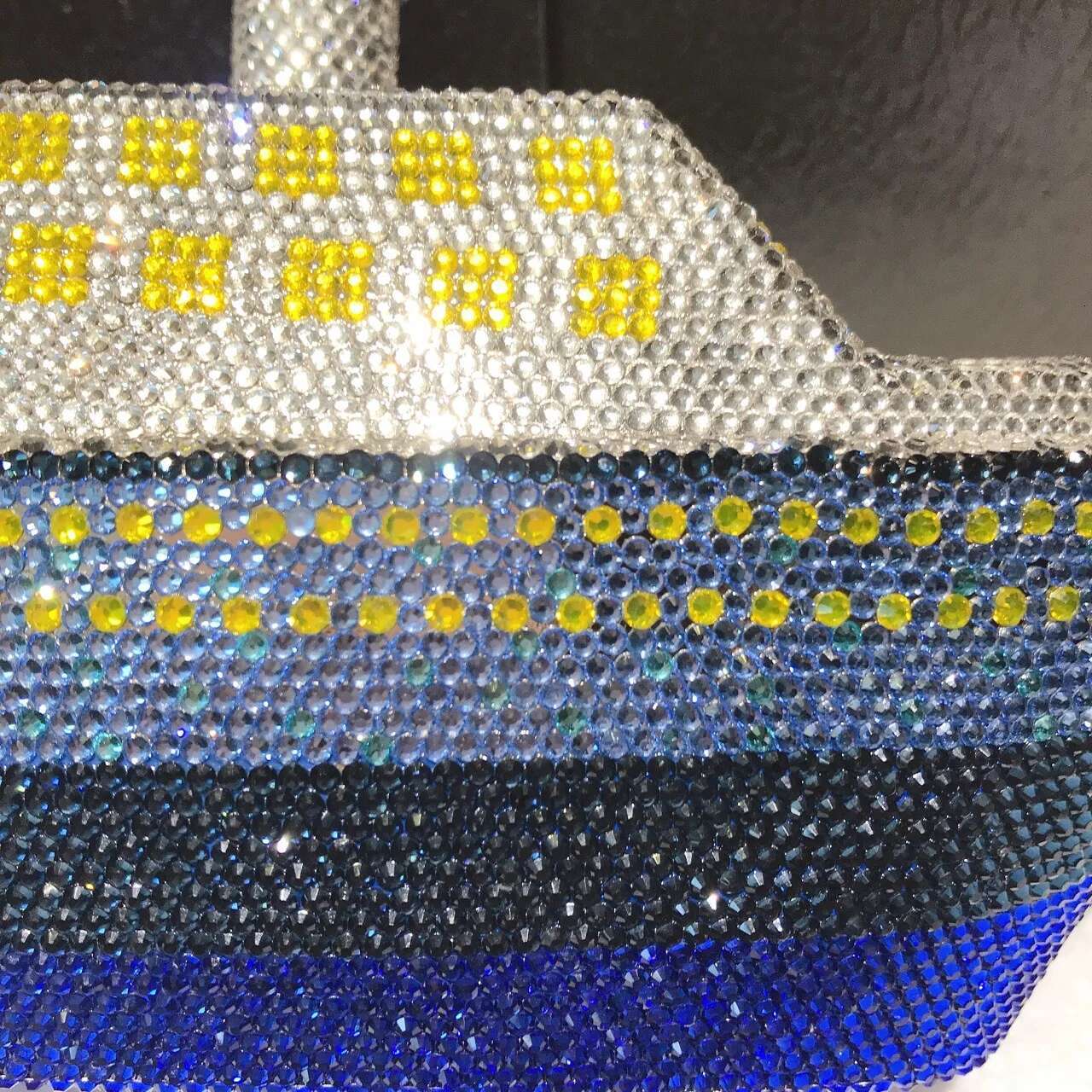 New Boat Crystals Purse RED Blue Women Gems Evening Clutch Bag Wedding Bridal Minaudiere Rhies Handbags And Purses