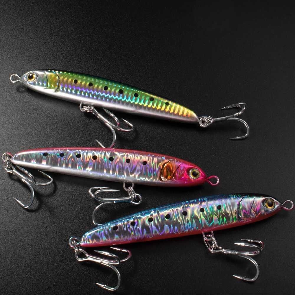 JIGGING PRO 105mm 40g Sinking Pencil Lure Saltwater Shore Casting Fishing Lure Kingfish Tuna Amberjack Z250411