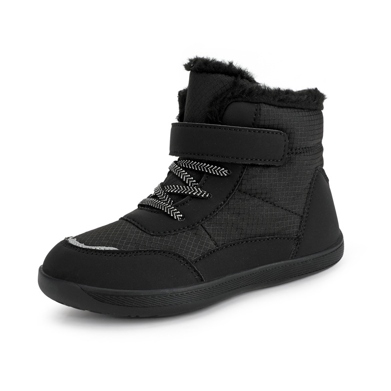 2025 Kids Wide Toe Barefoot Snow Boots Boys Girls Winter Minimalist Sneakers Kidszworld Girls Boys Warm Boots Toddler Little Big Kids Shoes Size 25 - 