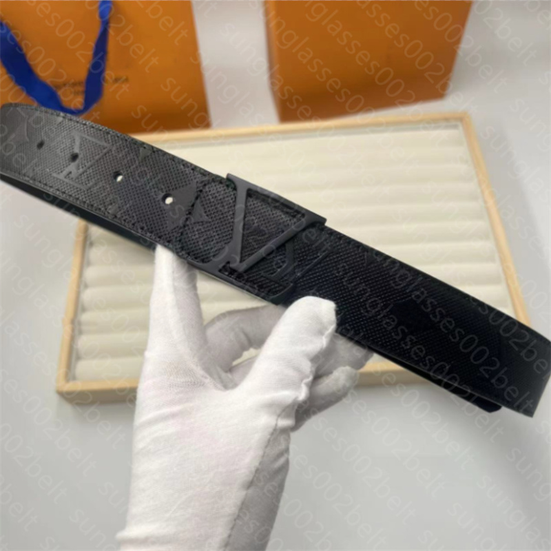 Designer belt men belts for women mens length 100-125CM woman fashion luxury letter smooth buckle designer belt with box