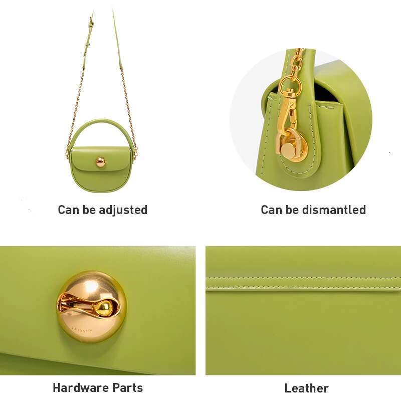 LA FESTIN New 2025 Women Bag Brand Original Fashion Handbag Small Round Design Trend Shoulder Crossbody Bags