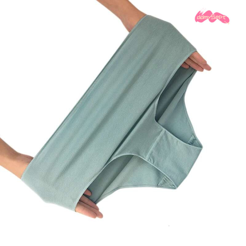 6PCS/Set Cotton Panties Women High Waist Briefs Seamless Underwear Comfort Female Underpants Solid Color Pantys M-2XL Intimates ddmySept