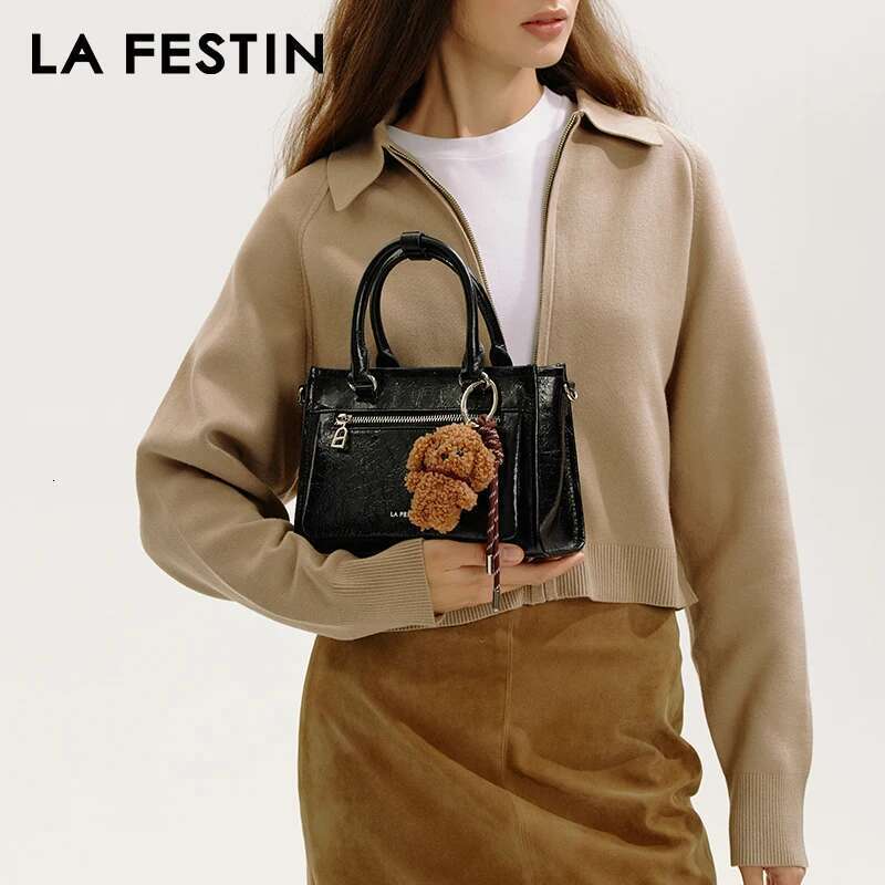 LA FESTIN Original Handbag Women Shoulder Crossbody New Trend Designer Bag Office Package