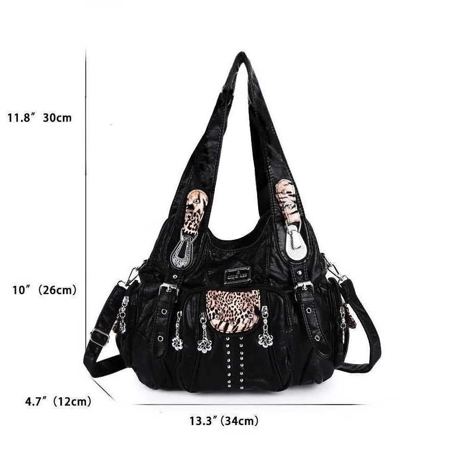 Fashion Handbags Women Shoulder Bags PU Leather Handbag Female Satchel Big-capacity Shoulder Purse Bag bolsa femininaW251111