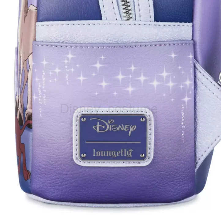 Disney Beauty and Beast Scene Mini Backpack Beauty Princess Cartoon Shoulder Mini Childrens Backpack Girl Birthday Gift X250412