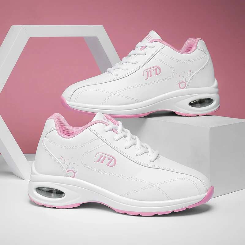 2025 new women's running comfortable waterproof leather high top designer fashion sports shoes air cushion sports shoes