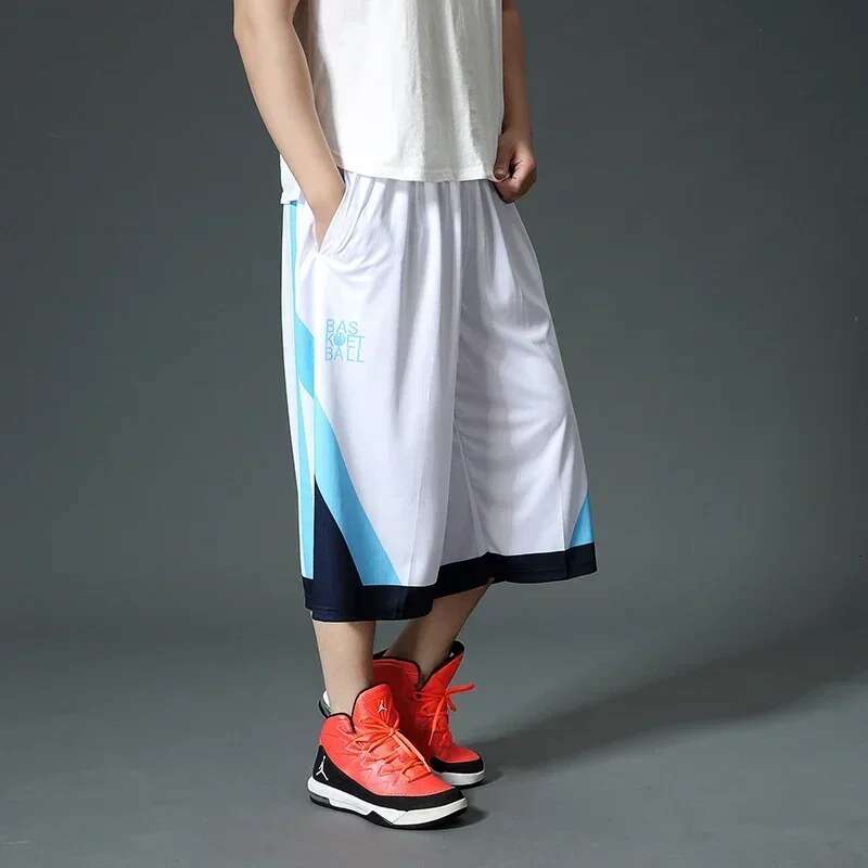 new arrival fashion Summer basketball outerwear men's loose and thin style shorts plus size XL 2XL 3XL 4XL 5XL 6XL 7XL