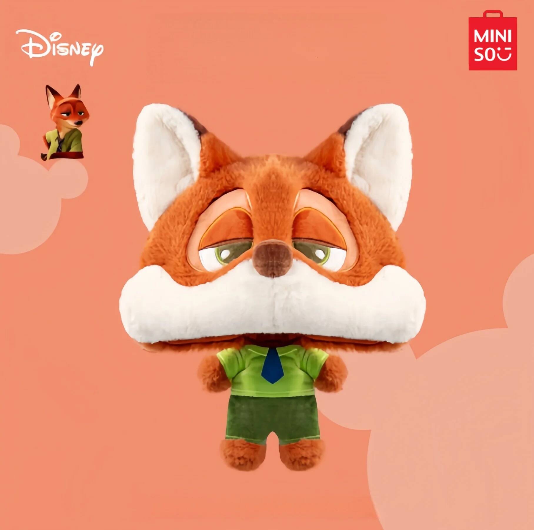 Custom Miniso Zootopia Cute Nick Judy Movie Merchdise Cosplay 3 In 1 Winter Fleece Set Hat Scarf And Gloves Festival Gifts
