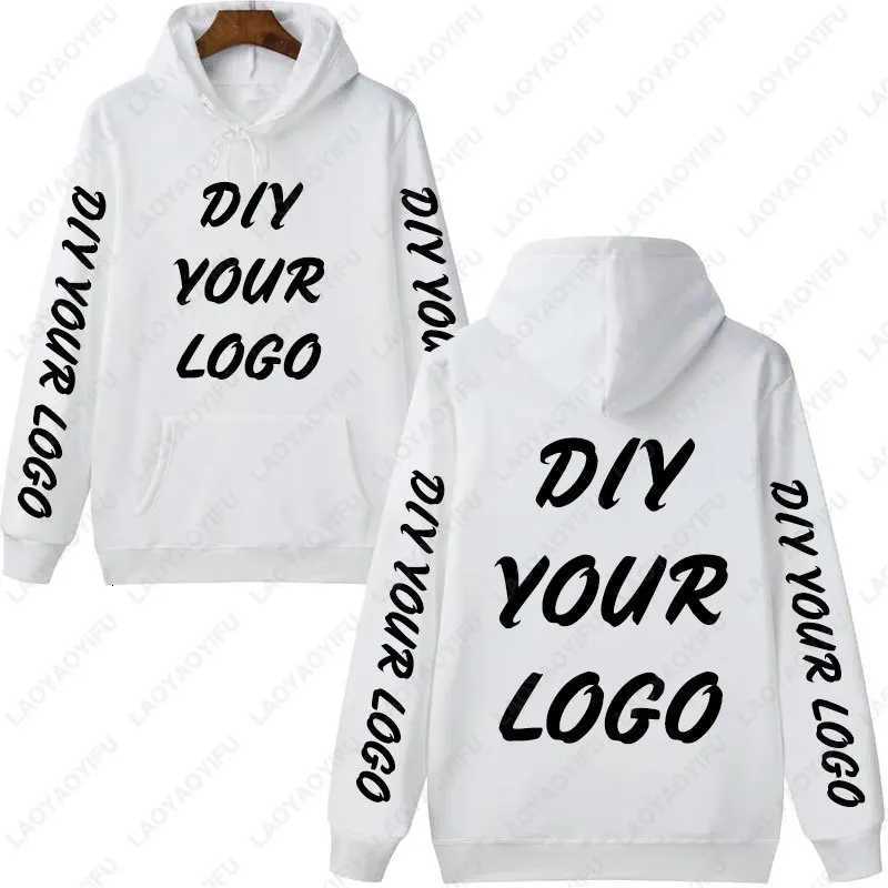 POD customization Customized Personalized Hoodie Autumn Warming and Comfort Sweatshirt Unisex Casual Custom Printed Text DIY Hoodie FashionT251112