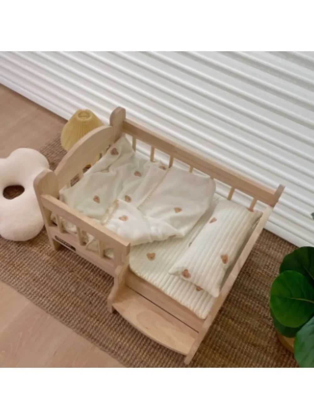 Ins Pet Cat Dog Cotton Nest Mat Detachable Milk Blanket Bear Bed Spring and Autumn Three Piece Set X250412