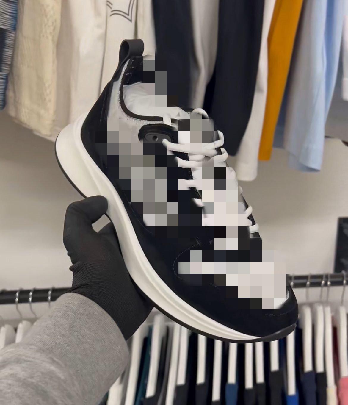 New Arrival Black Reflective Sports Fashionable Comfortable Lightweight Casual Old B22 Man Shoes Flats Sneaker1a