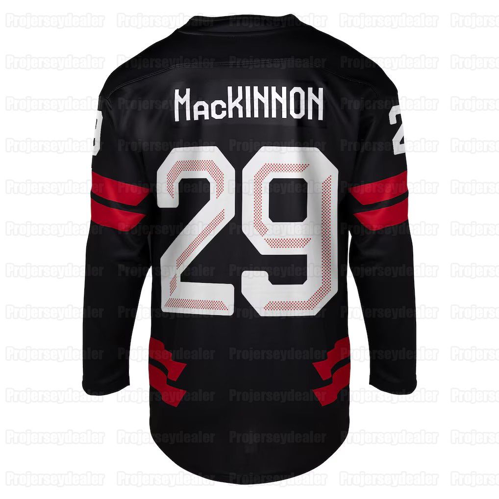 031 Custom Hockey Jerseys Canada 2026 Olympices Sidney Crosby Mcdavid Nathan Mackinnon Brayden Point Cale Makar Sam Reinhart