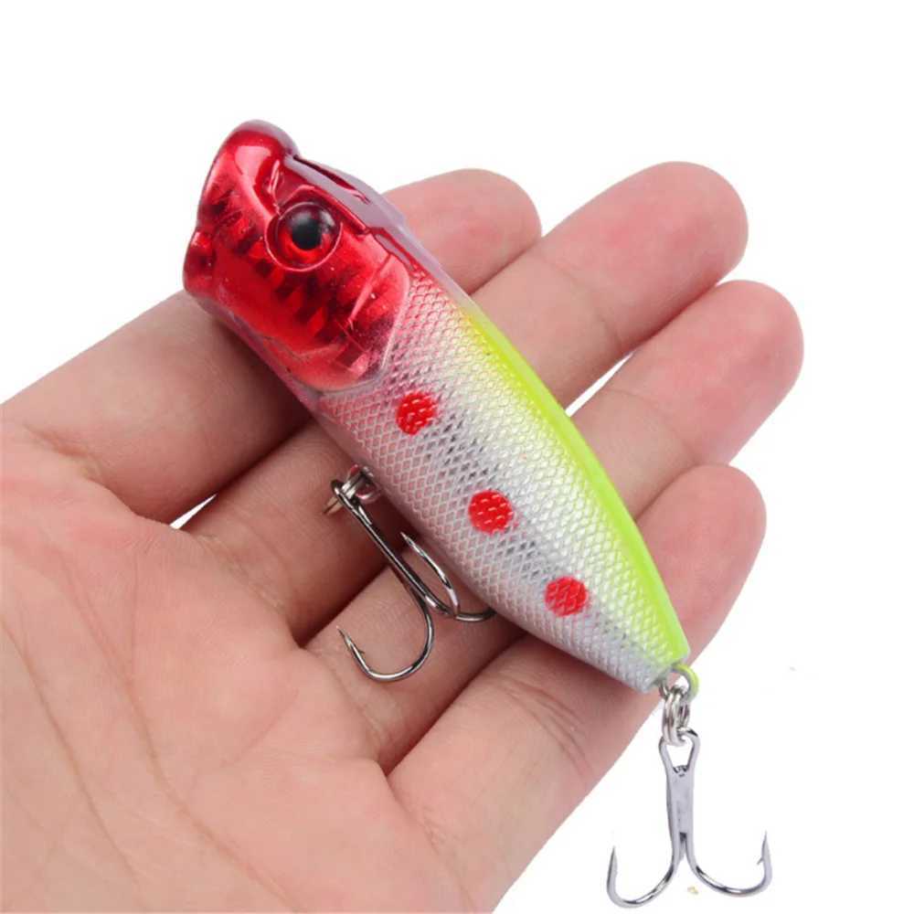 1Pcs Popper Fishing Lures 6.5cm 12g Top Water Hard Isca Artificial Bait Wobblers Crankbait Fake Fish Japan Pike Carp Tackle Z250411