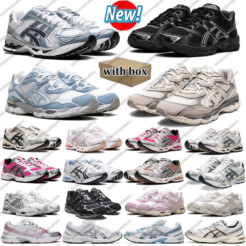 With Box Designer shoes gels nyc 1130 Men Women Running Shoes Black White Pink Blue Orange mens trainers outdoor trainers sports sneakers