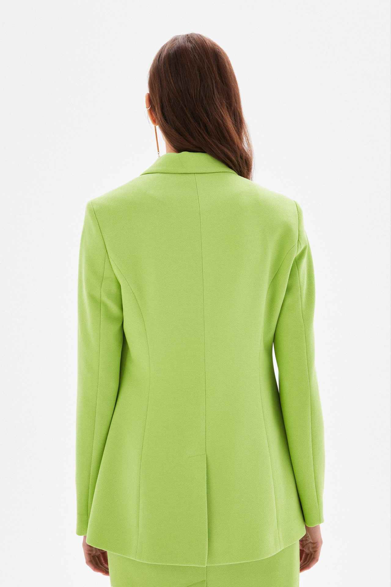 Summer Green Women Skirts Suits Ladies Formal Fashion Wear Prom Birthday Party Customized Blazer Sets 2 Pieces