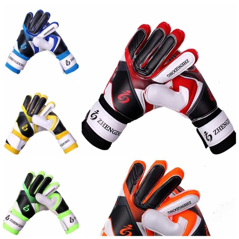 Wear-resistant Football Gloves Excellent Anti-slip Goalkeeper Gloves Thick Latex Colorful Goalkeeper Training Gloves /AdultW251112