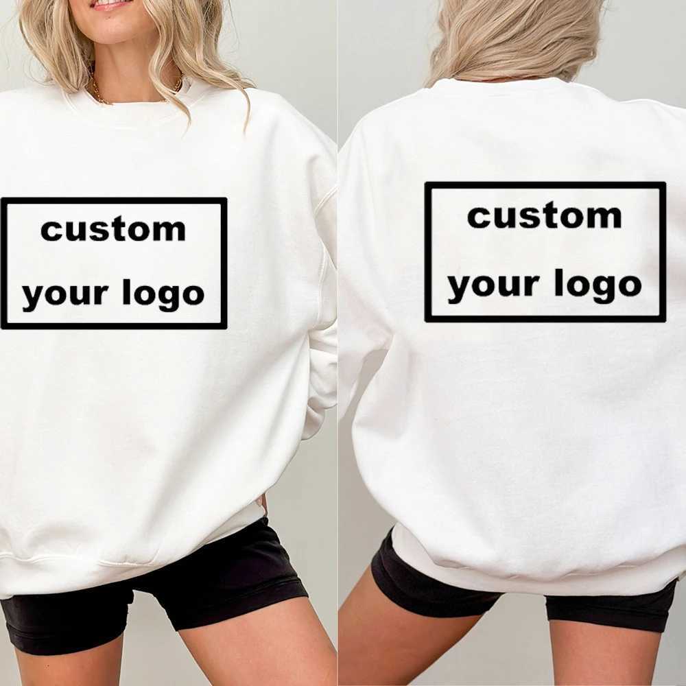 POD customization Customized Print Wholesale Women Sweatshirts Unisex DIY Streetwear Drop Shipping Men ClothingT251112