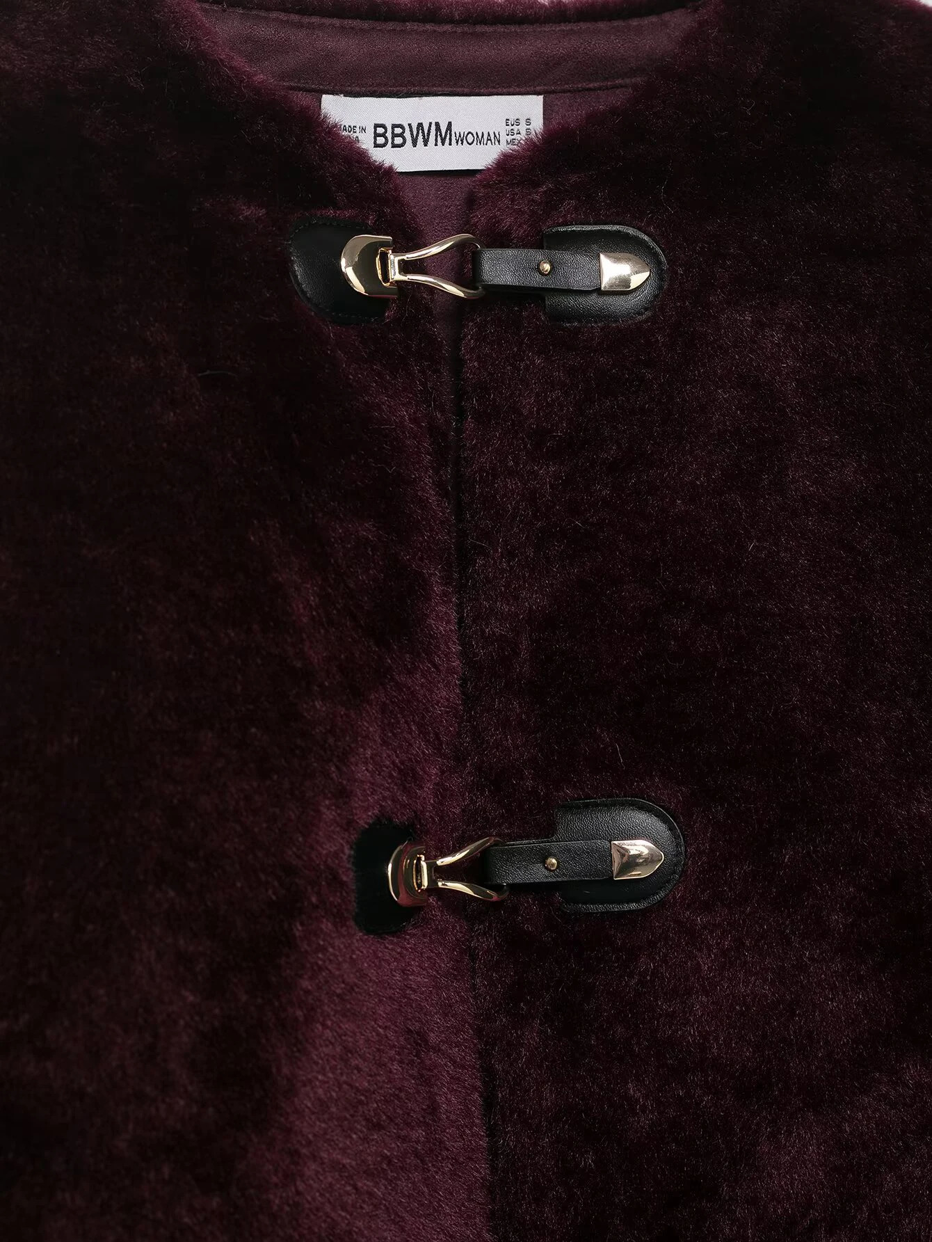 2025 AutumnWinter Product Womens Commuting Warm Lamb Wool Rope Knot Round Neck Double sided Jacket Coat 251107