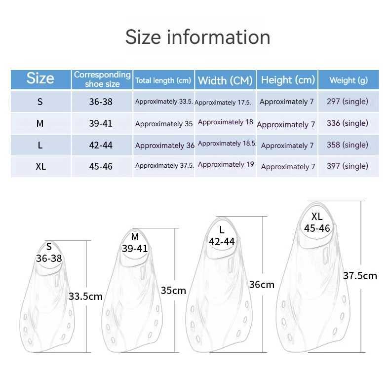 Wave Adult Swimming Foot Covered Diving Fin Freestyle Inflatable TPR Swimming Training Short Flip SwimsuitY250412