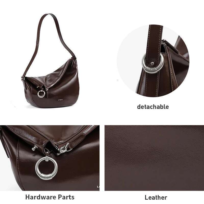 LA FESTIN Original Brand 2025 New Shoulder Crossbody Large Capacity Tote Bags Leather Designer Bag Handbag Women