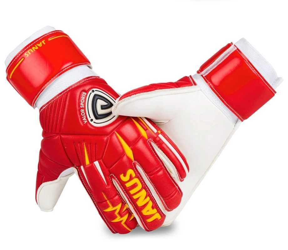 2023 New Mens Professional Football Goalkeeper Gloves Thick Latex Goalkeeper Strong Finger Goalkeeper Detachable ProtectionXJ250412
