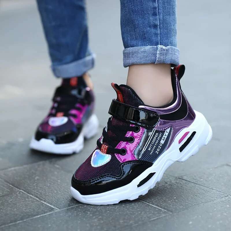 2025 New Cute Girl Children's Leisure Designer Fashion Sports Shoes Sports Tennis Girls' Shoes