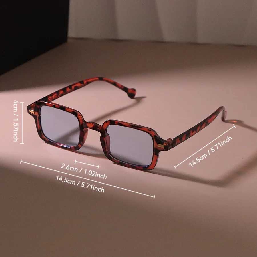 Vintage Square Sunglasses Women Men Rectangle Retro Sun Glasses Female Male Brand Designer Mirror Punk Shades Oculos De SolC250411