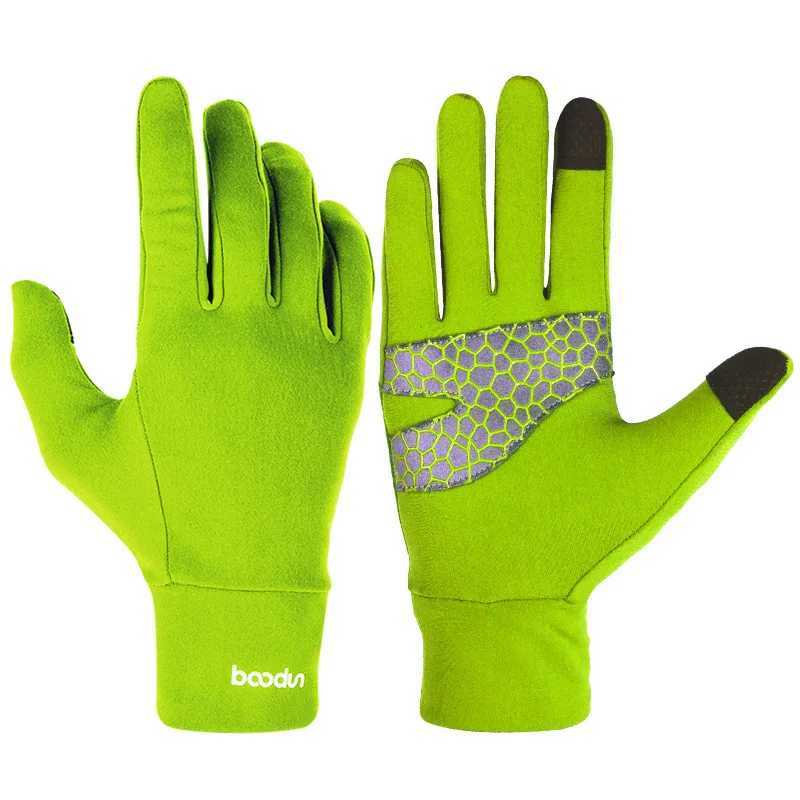 Boodun Riding Gloves for Anti-Slip Full Finger Outdoor Winter Bike Riding Gloves Touch Screen Bicycle Gloves Fishing GlovesC250412