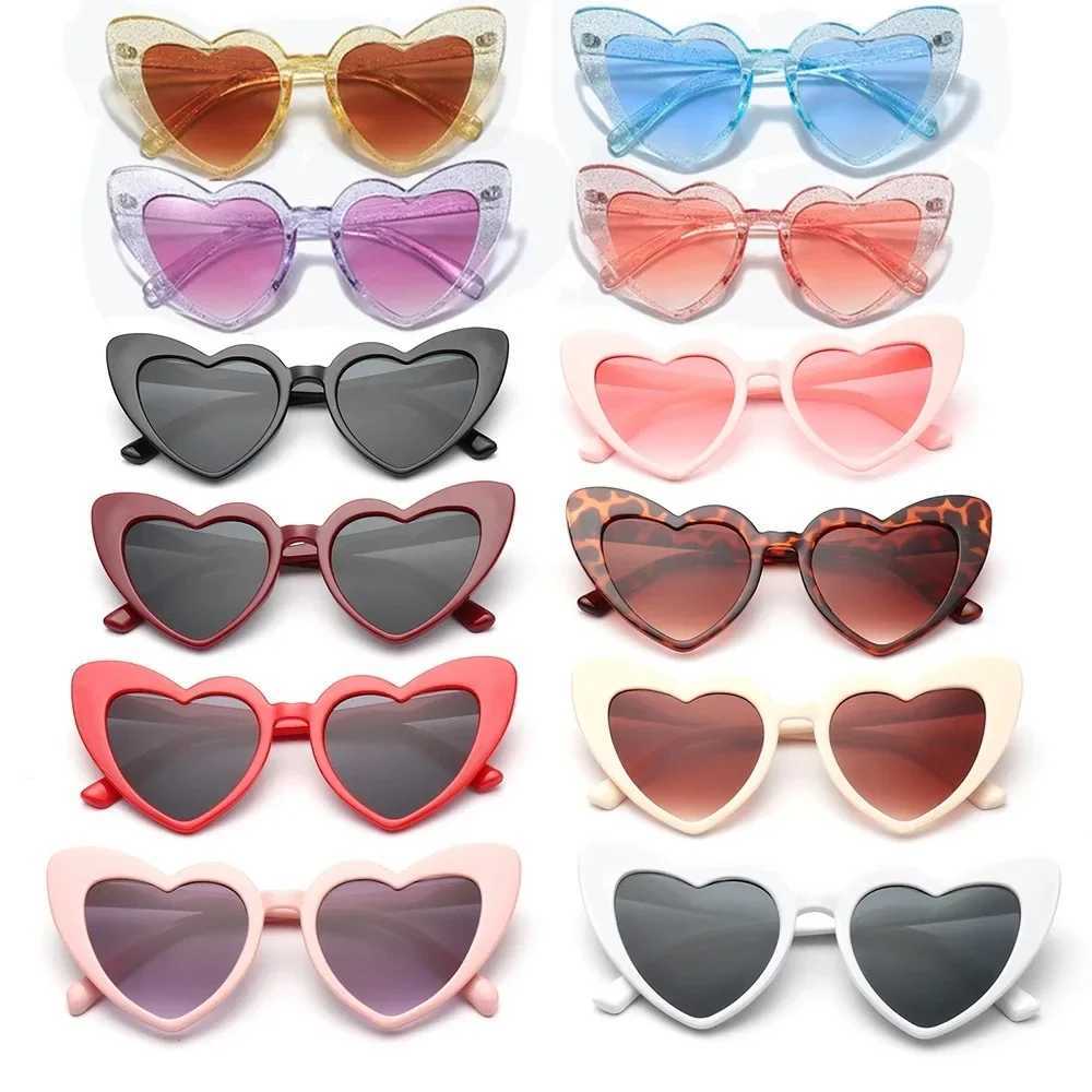 Bachelorette Party Heart Shaped Sunglasses Wedding Bridal Shower Decor Hen Supplies Bride To Be Bridesmaid Gift Glasses Z250411