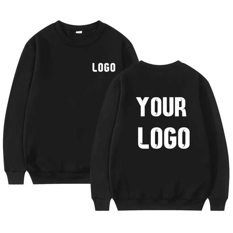 POD customization DIY Customise Your Brand Unisex Trend Casual Top Custom Crew Neck Pullover Personalised Sweatshirt Custom Gift ShoppingT251112