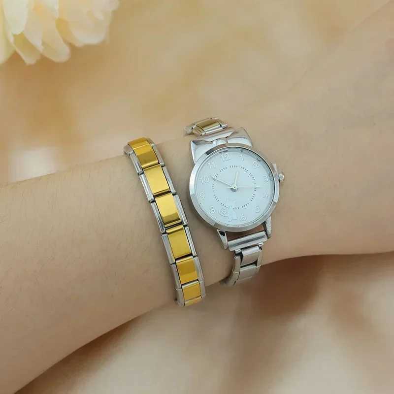 Hapiship 2024 New Men/Womens Jewelry 7/9/13mm Width Itanlian Elastic Charm Bracelet Fashion Stainless Steel Bangle ST-TopC250411